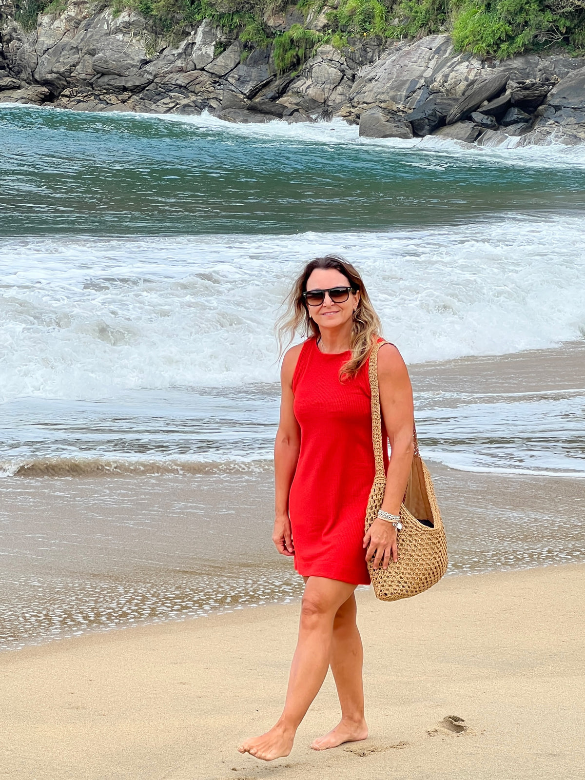 Vestido regata curto tricot - Basic Beach - foto 11