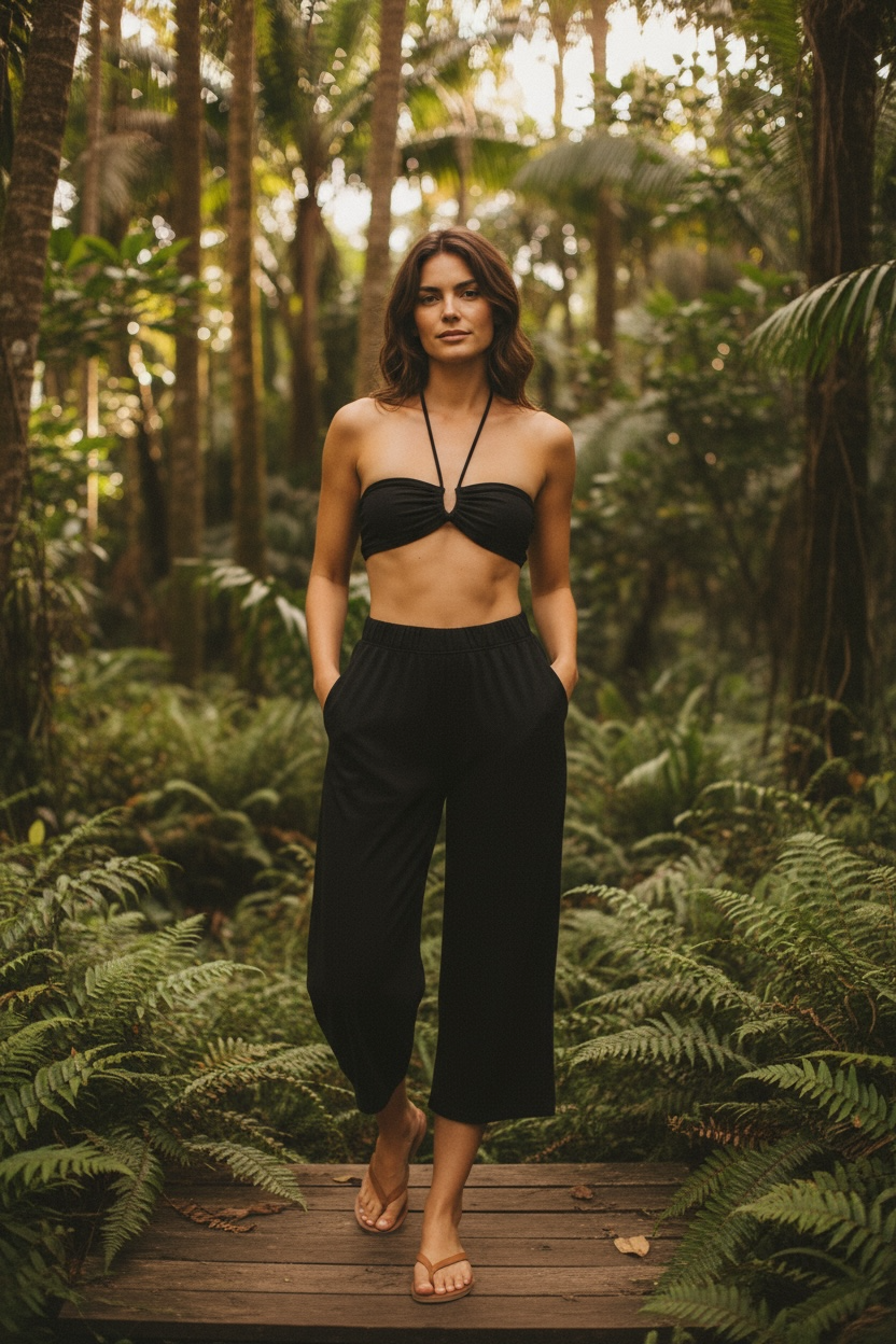 Calça Pantacourt Malibu - Basic Beach - foto 2