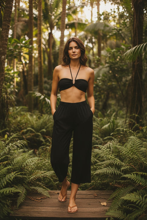 Calça Pantacourt Malibu - Basic Beach - foto 2