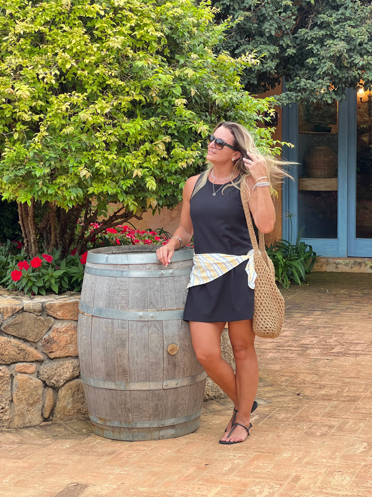 Vestido regata curto tricot - Basic Beach