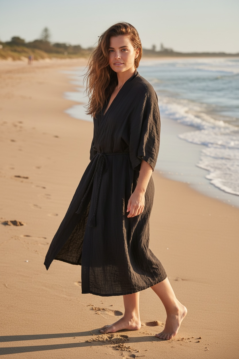 Kimono - Saída de praia Barra do Sahy - Basic Beach - foto 13