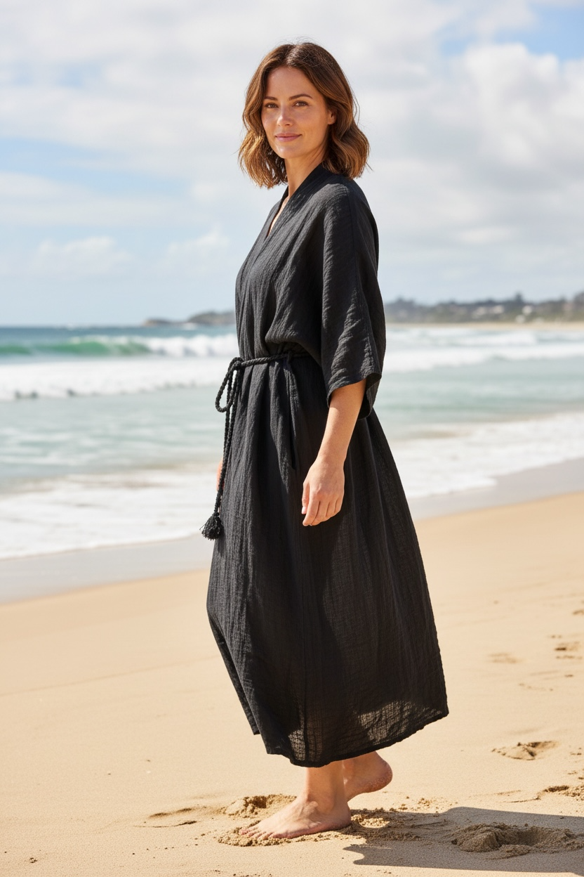 Kimono - Saída de praia Barra do Sahy - Basic Beach - foto 12
