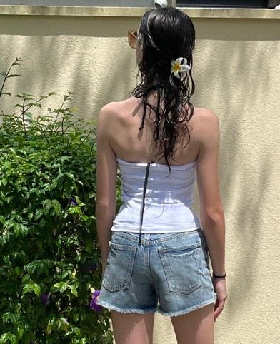 Blusa canelada tomara que caia - Basic Beach - foto 10
