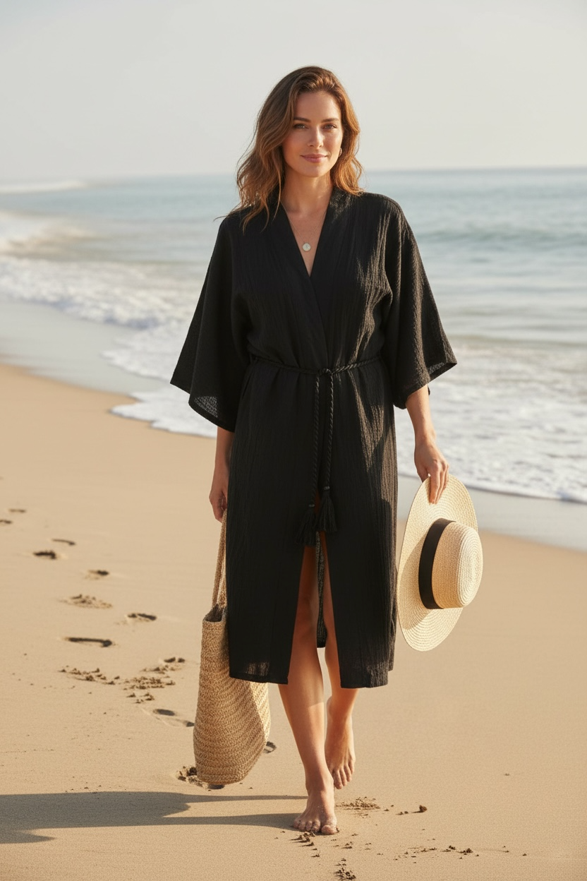 Kimono - Saída de praia Barra do Sahy - Basic Beach - foto 8