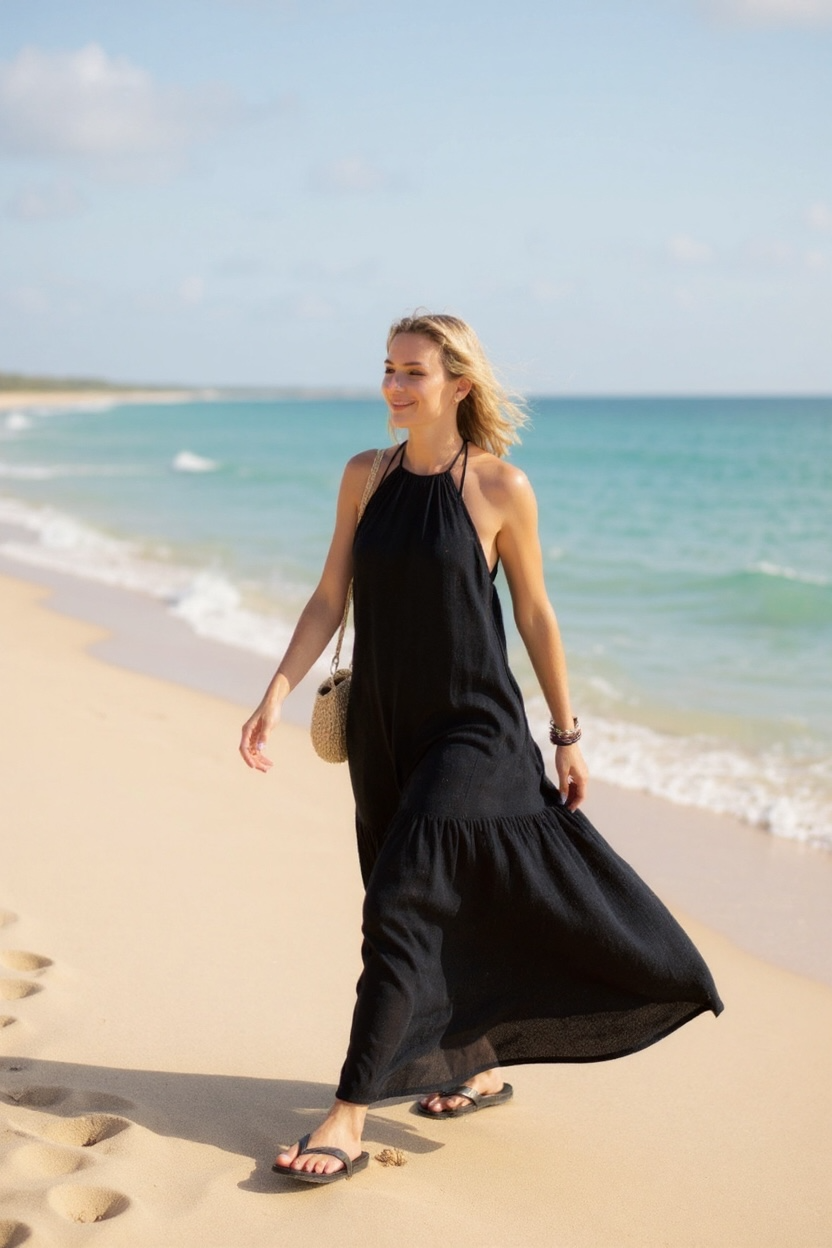 Vestido frente única Cahuita - Basic Beach - foto 12