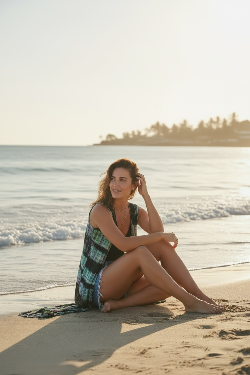 Kimono longo - Saída de Praia Paraty - Basic Beach - foto 3