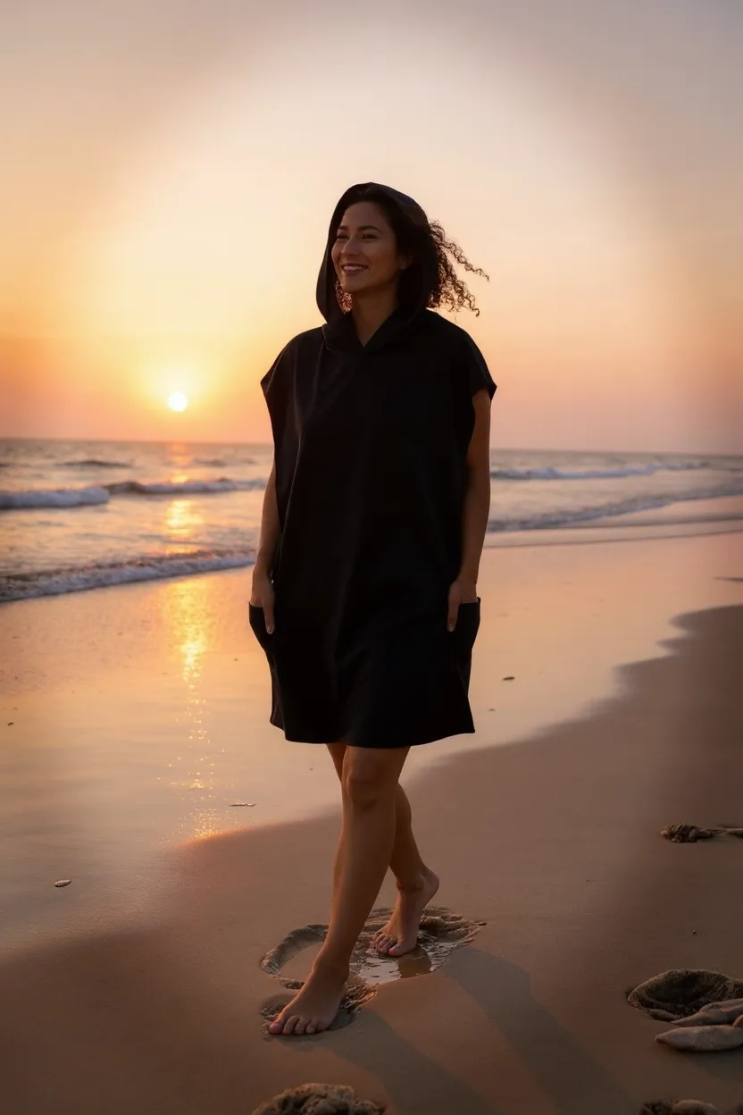 Vestido com Capuz Mnemba - Basic Beach - foto 2