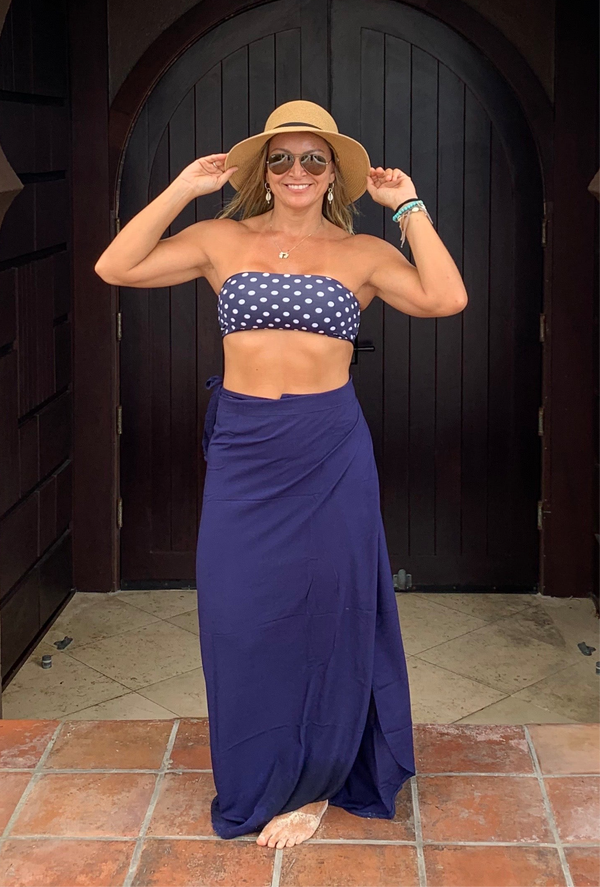 Saia Transpassada envelope longa Krabi