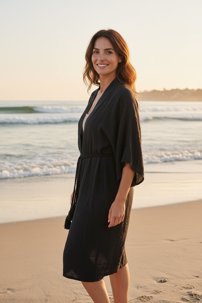 Kimono - Saída de praia Barra do Sahy - Basic Beach - foto 11