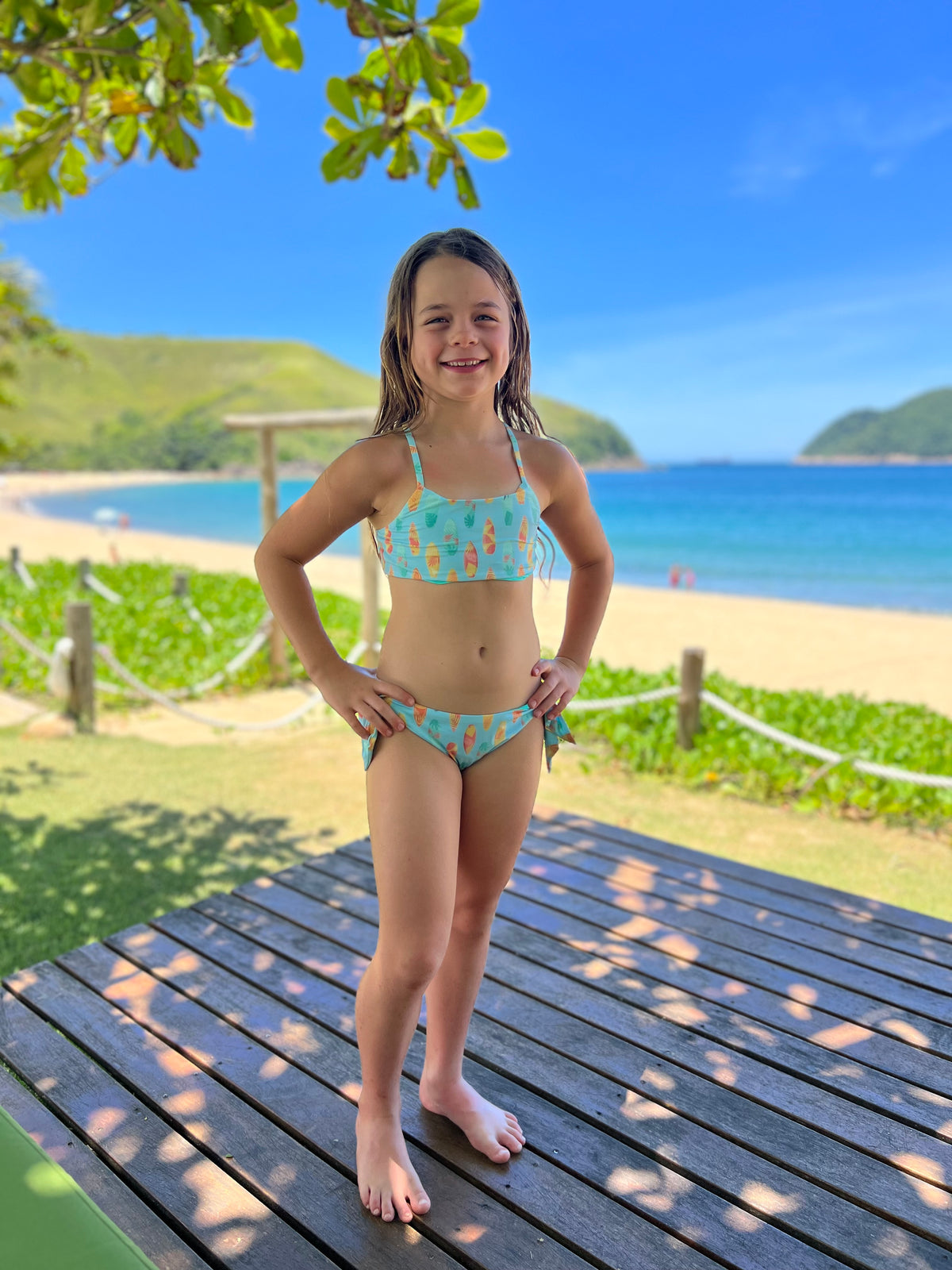 Biquíni Infantil laço Fiji - Basic Beach - foto 54