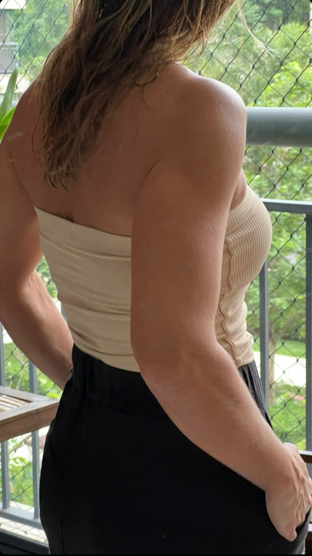 Blusa canelada tomara que caia - Basic Beach - foto 15