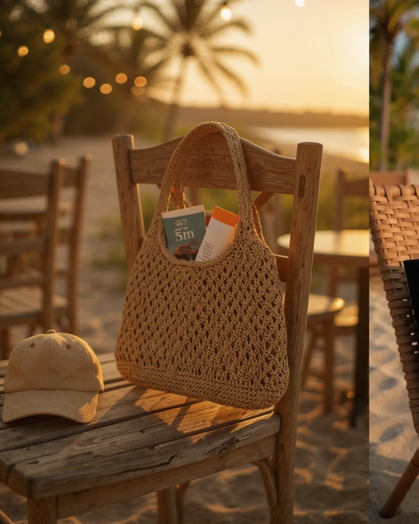 Bolsa de Praia crochê