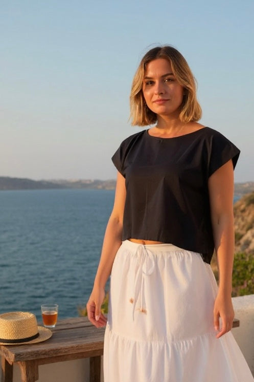 Cropped muscle Lagoinha - Basic Beach