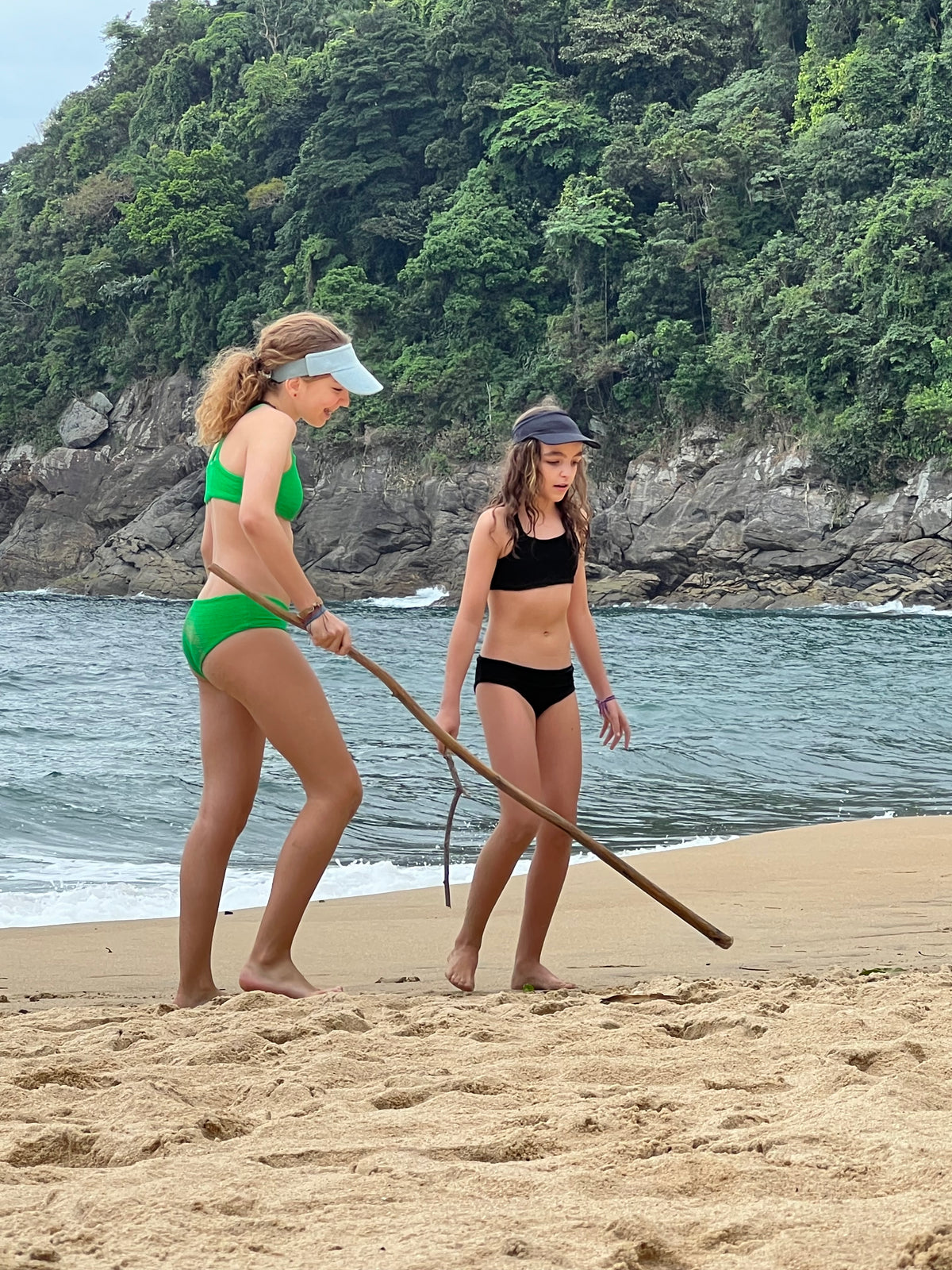 Biquíni teen sunkini texturizado Palawan - Basic Beach - foto 6