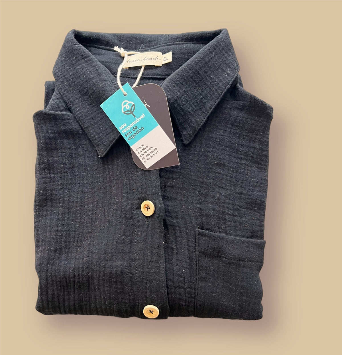 Camisa feminina ampla Costa Rica - Basic Beach - foto 4