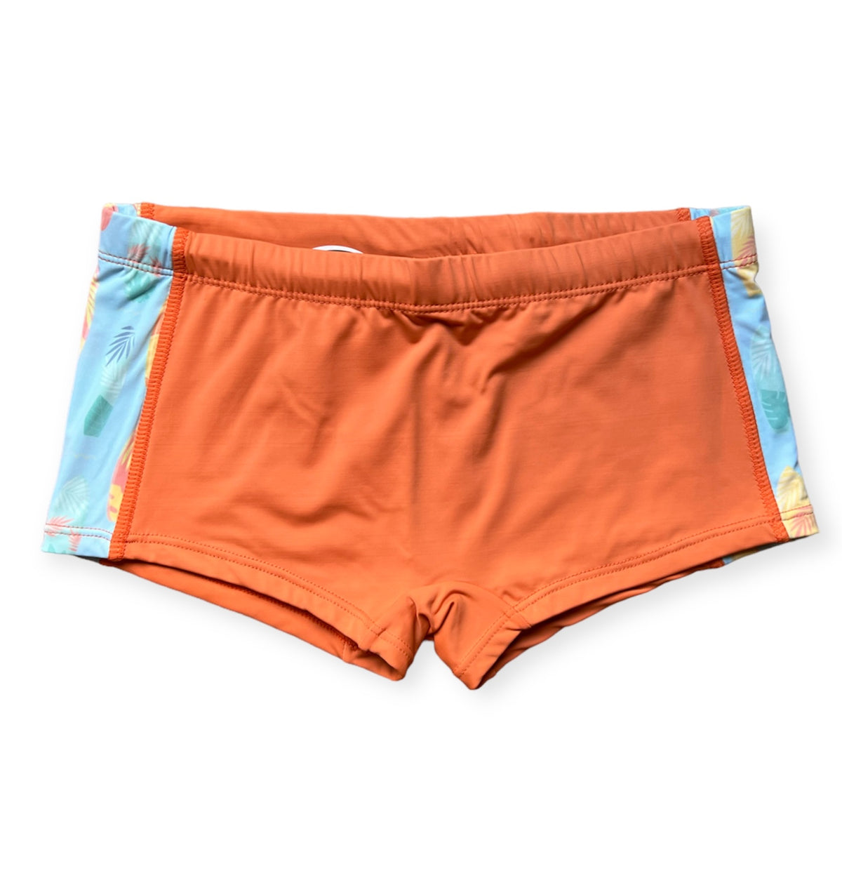 Sunga Infantil box com recorte lateral - Basic Beach