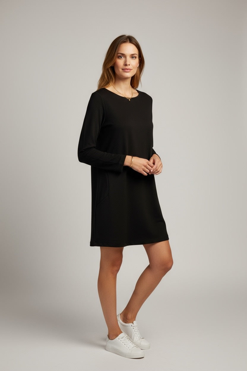 Vestido curto manga 3/4 neoprene Curacao - Basic Beach - foto 4