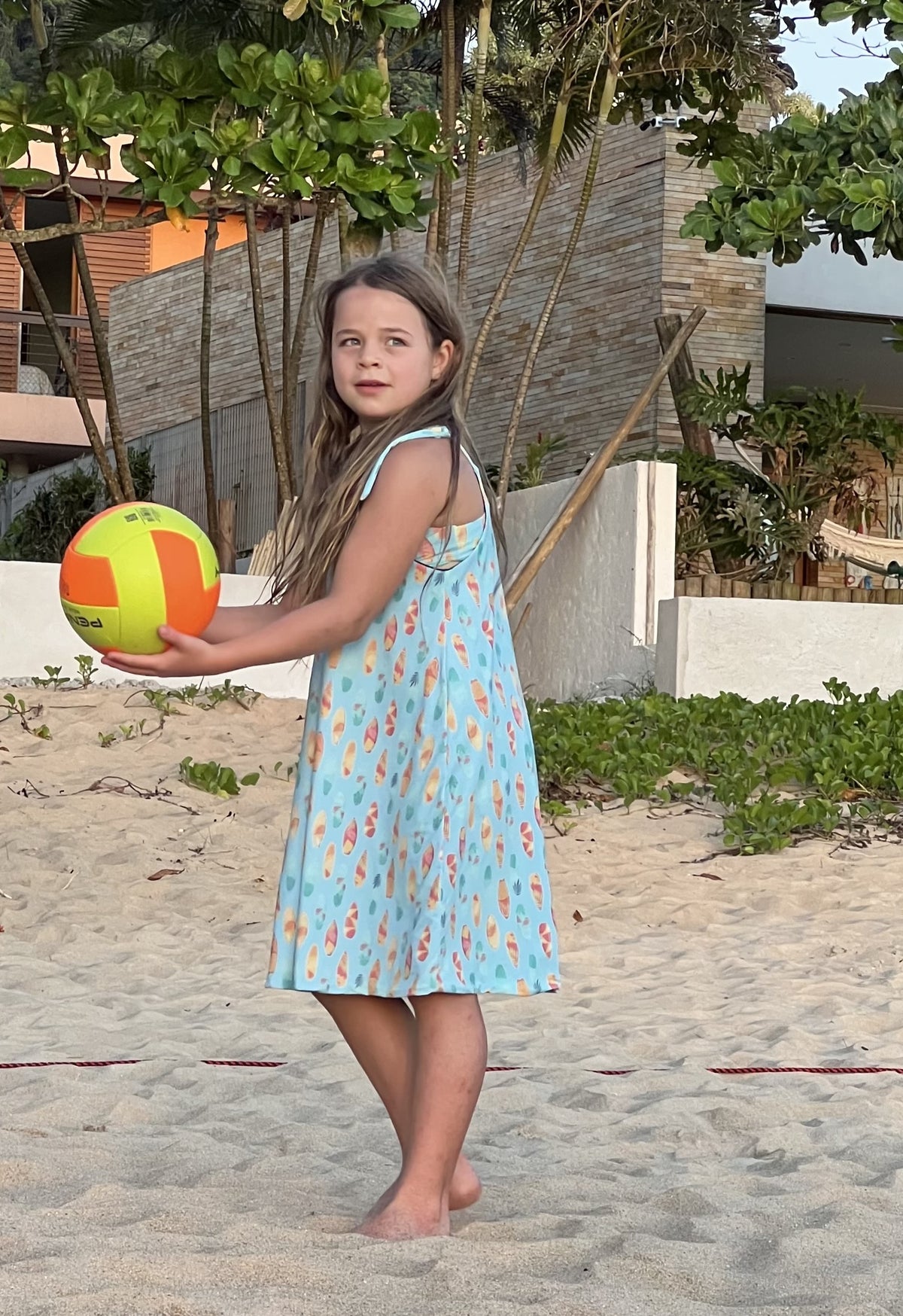 Salopete Infantil dupla face - Basic Beach