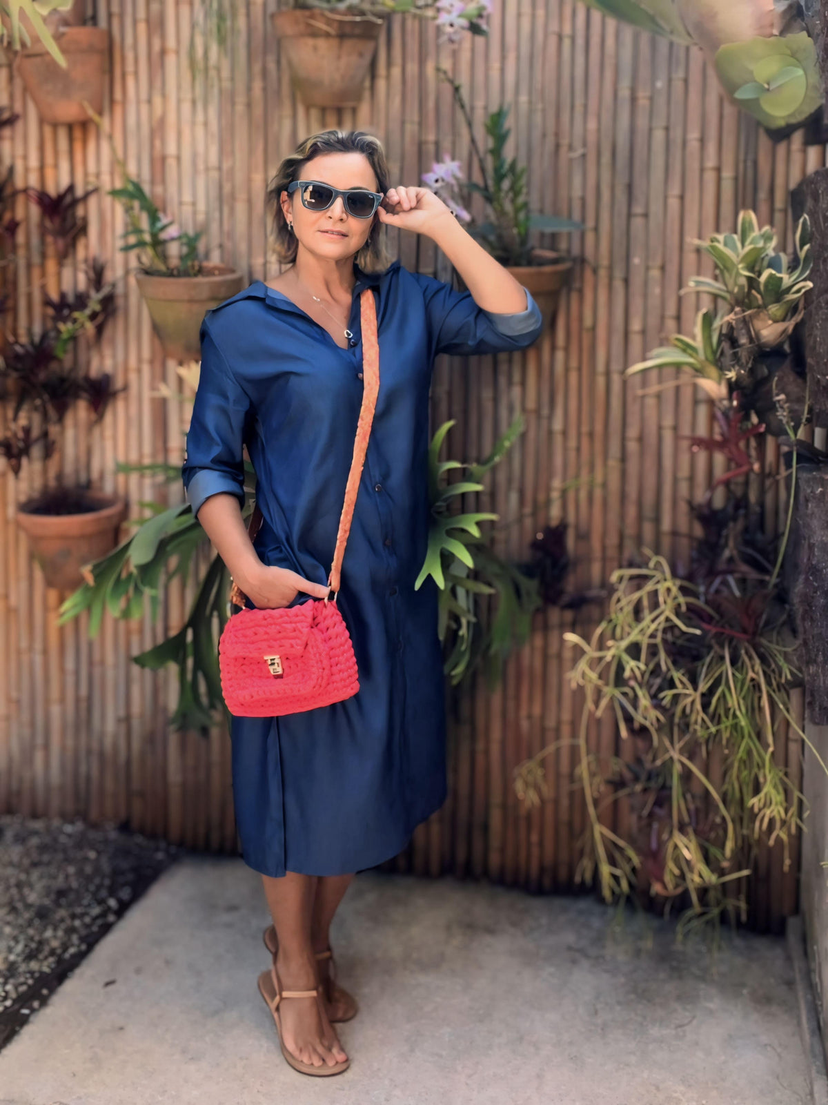 Vestido Camisa midi Capri - Basic Beach - foto 2