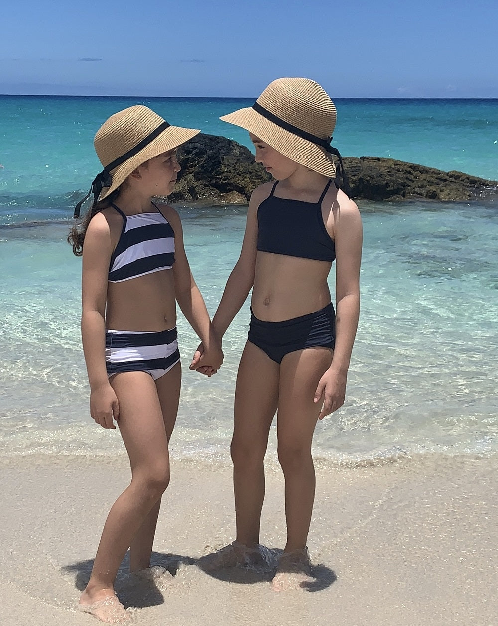 Biquíni Infantil Frente Única Shoal Bay - Basic Beach
