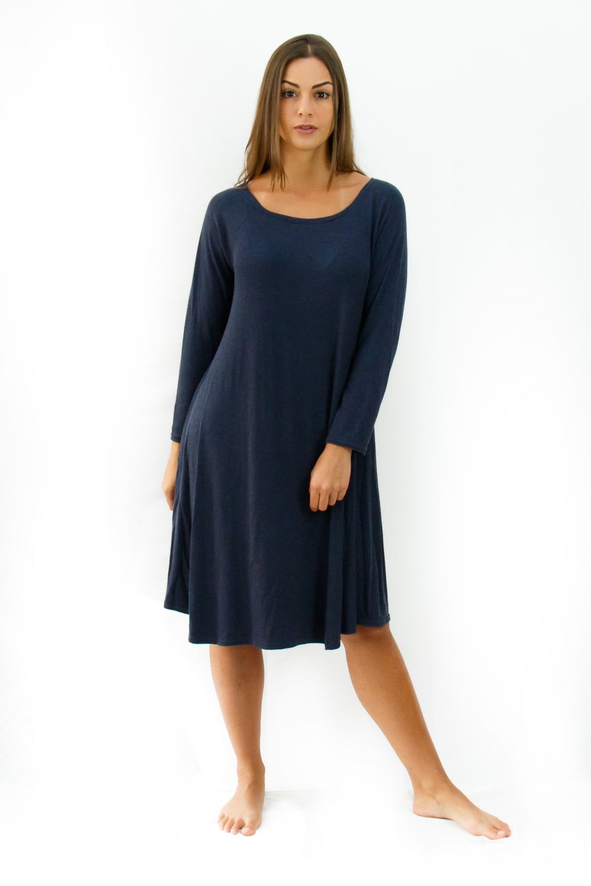 Vestido Canelado manga longa Praslin - Basic Beach - foto 4