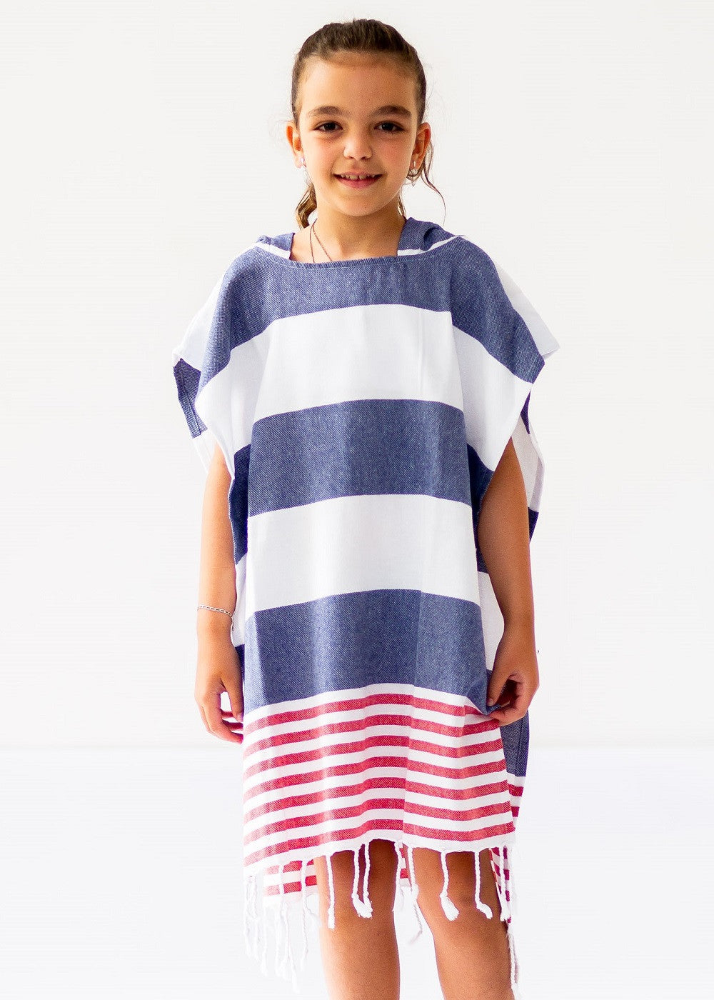 Poncho de praia infantil com capuz - UNISEX - Basic Beach - foto 6