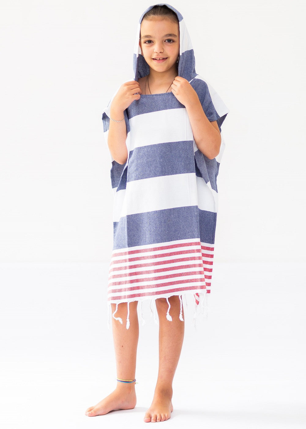 Poncho de praia infantil com capuz - UNISEX - Basic Beach - foto 7