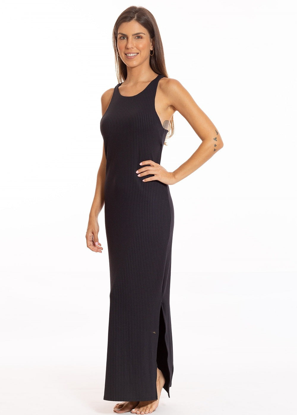 Vestido Nadador canelado Columbus Isle - Basic Beach - foto 6