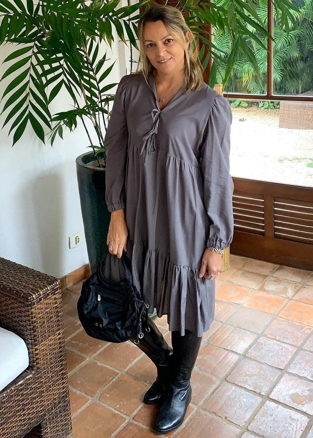 Vestido curto laço San Diego - Basic Beach - foto 7