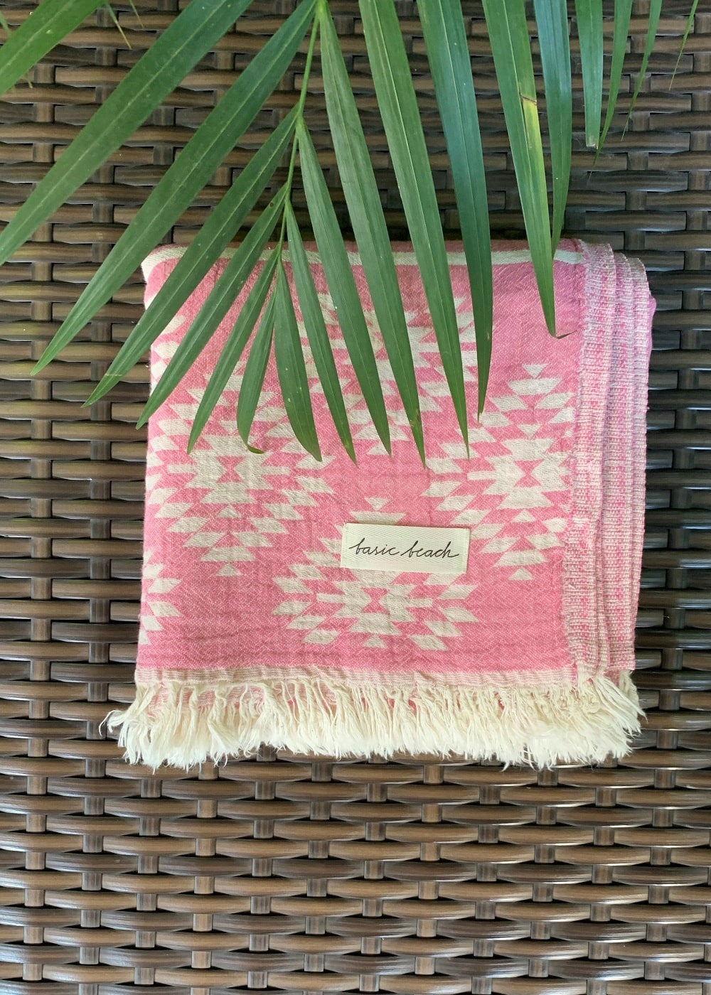 Toalha Turca Premium Stone town -pink - Basic Beach - foto 2