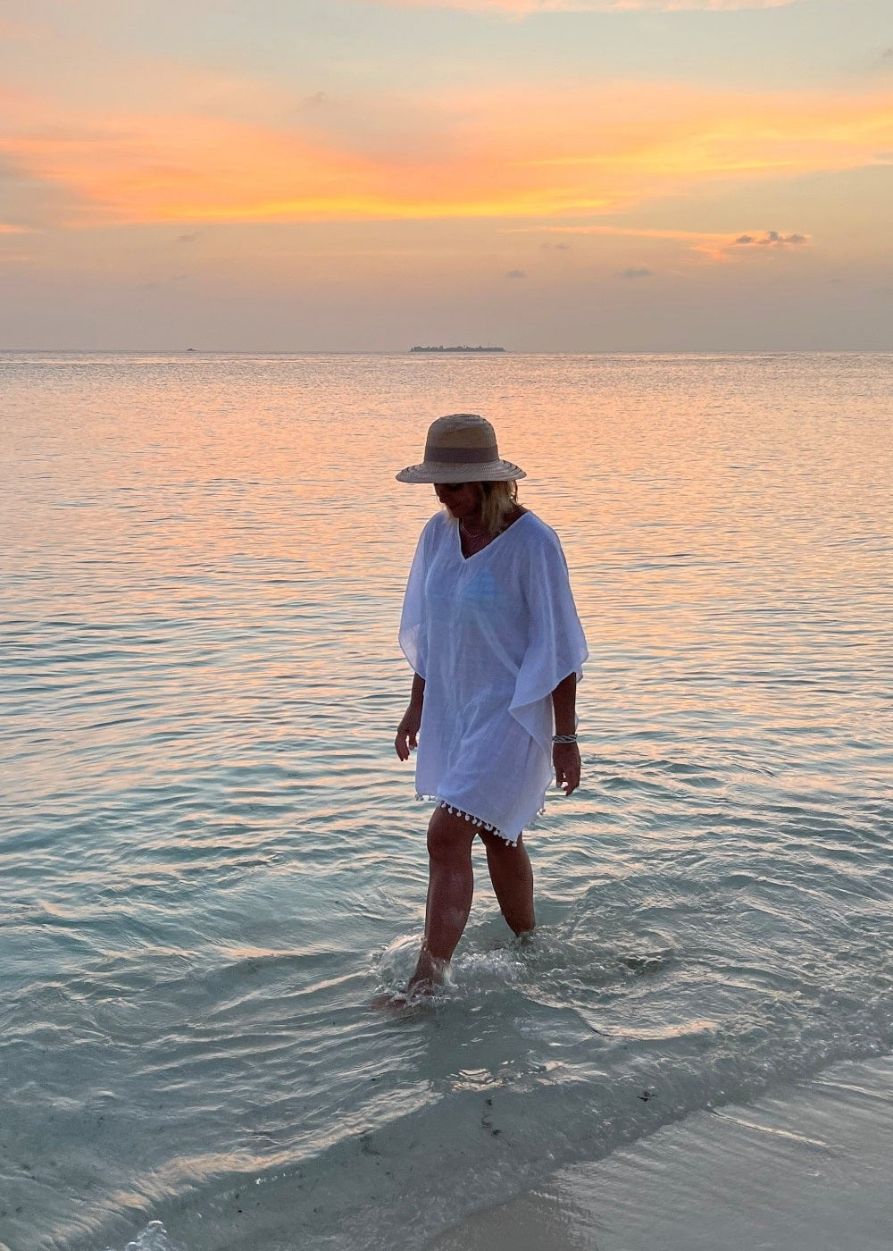 Kaftan com pompons - Saída de Praia Omadhoo - Basic Beach - foto 5
