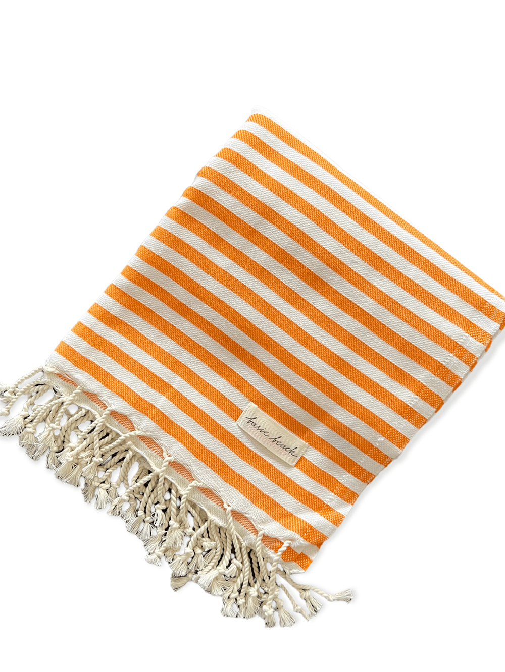 Toalha Turca Premium Listra - Laranja - Basic Beach - foto 6